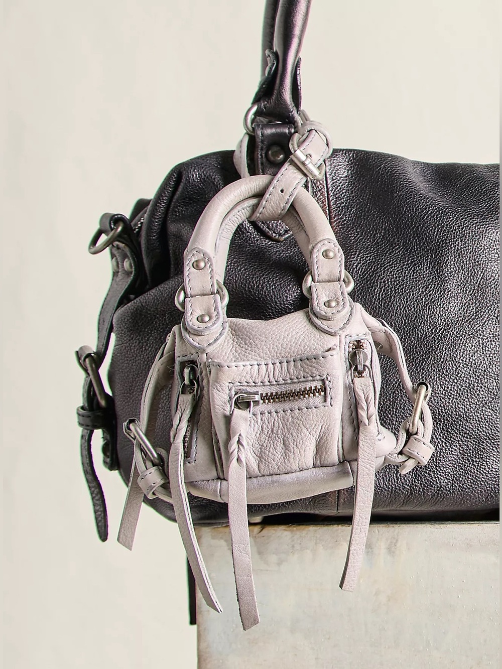 We The Free Micro Emerson Mini Bag🔥 Dove Grey🔥New with tags!